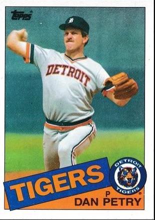 Dan Petry #435 Baseball Cards 1985 Topps