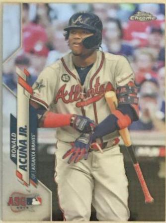 Ronald Acuña Jr. #U-75 2020 Topps Chrome Update Baseball