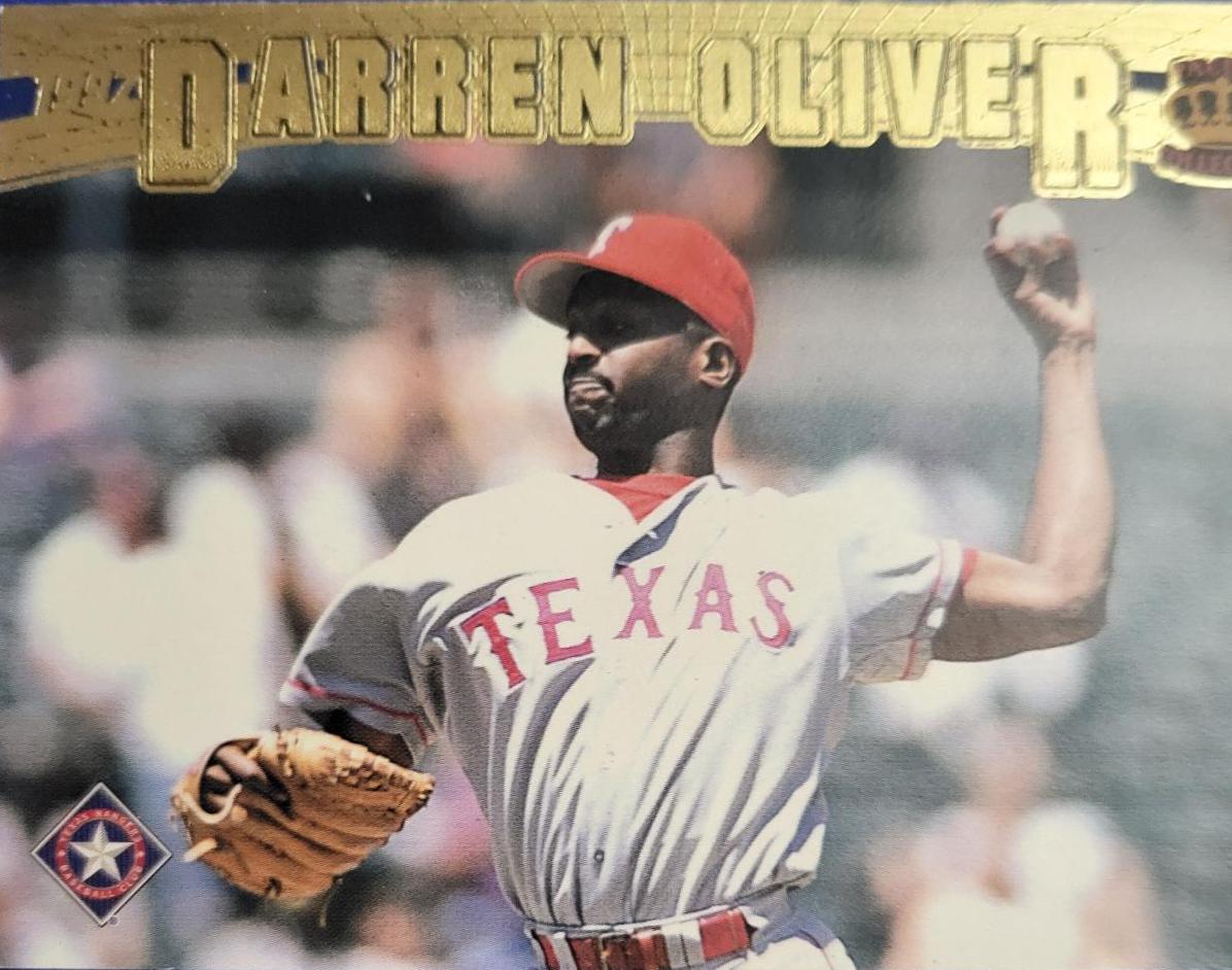 Darren Oliver #206 Baseball Cards 1997 Pacific Crown Collection
