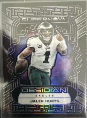 Jalen Hurts [Purple Electric Etch] #7