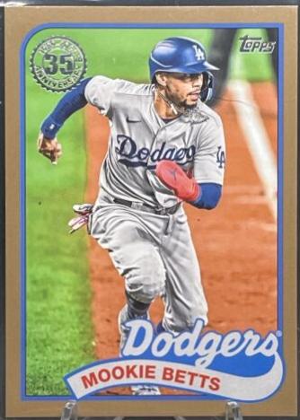 Mookie Betts [Gold] #89B-34