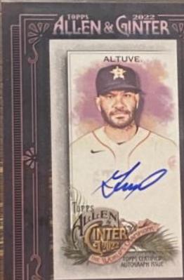 Jose Altuve [Black Frame] #MA-JA
