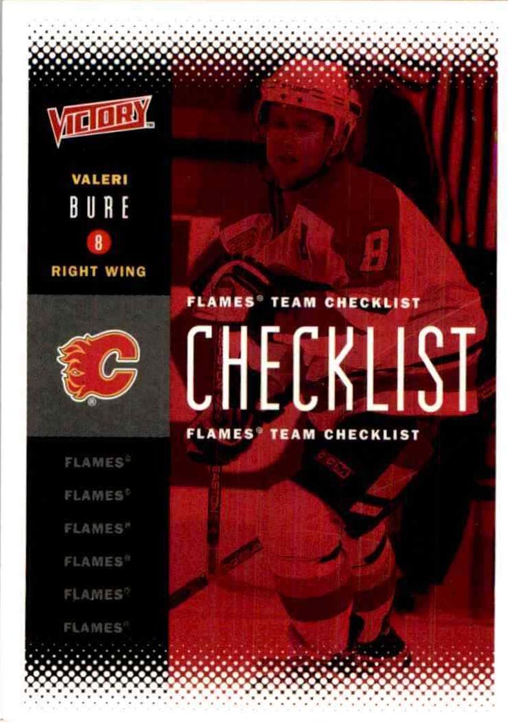Valeri Bure #34 Hockey Cards 2000 Upper Deck Victory