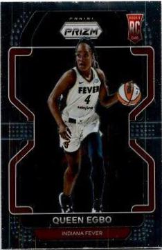 Queen Egbo #190 Basketball Cards 2022 Panini Prizm WNBA