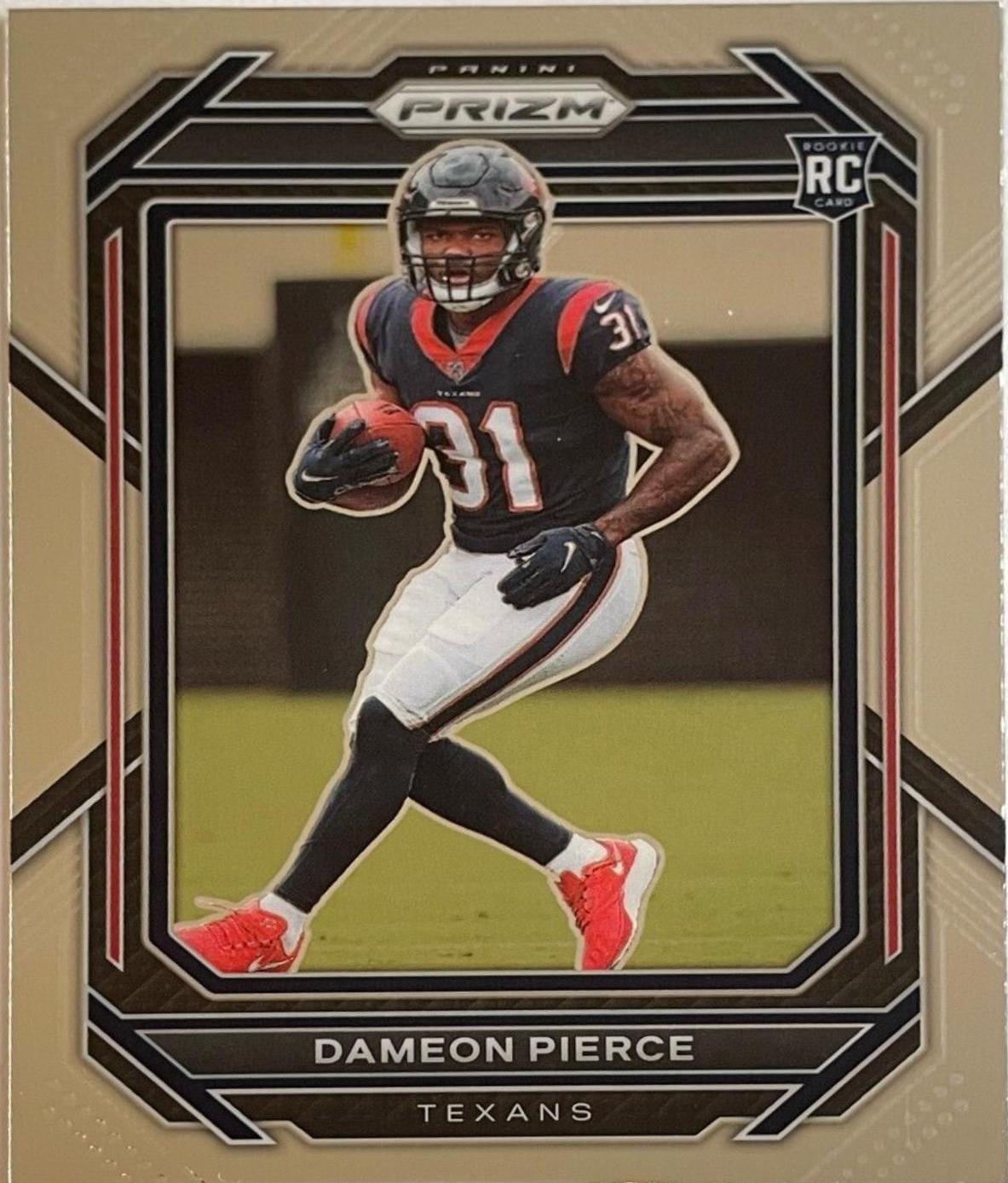 Dameon Pierce #322 Football Cards 2022 Panini Prizm
