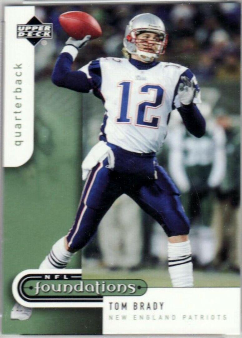 Tom Brady #55 2005 Upper Deck Foundations Football