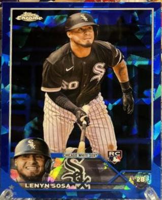 Lenyn Sosa #140 Baseball Cards 2023 Topps Chrome Sapphire