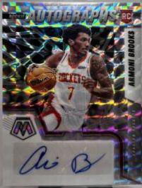 Armoni Brooks #RAM-AMB Basketball Cards 2021 Panini Mosaic Rookie Autographs