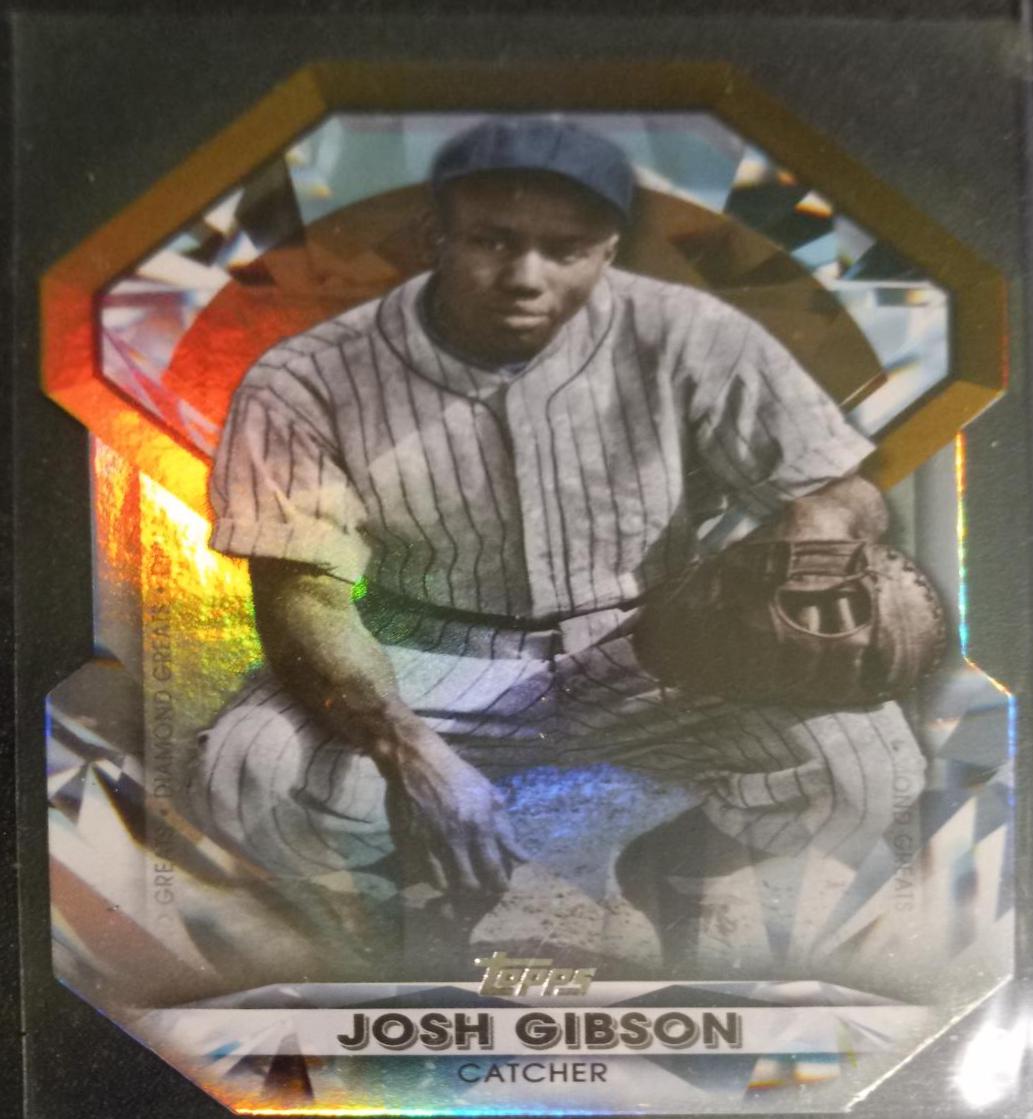 Josh Gibson #DGDC-73 2022 Topps Diamond Greats Die Cuts Baseball