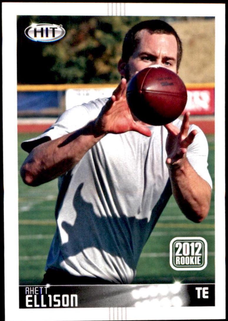 Rhett Ellison #123 Football Cards 2012 Sage Hit
