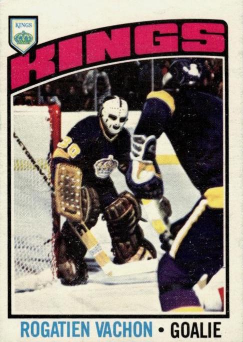 Rogatien Vachon #40 1976-77 O-Pee-Chee Hockey