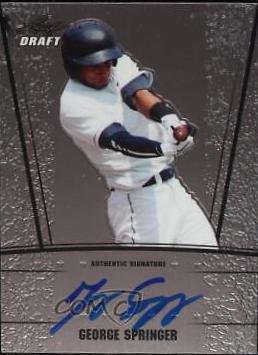 George Springer #GS1 2011 Leaf Metal Draft Baseball