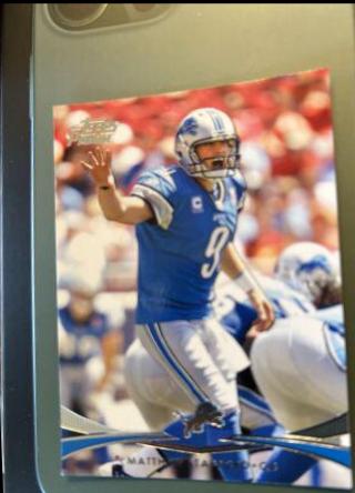 Matthew Stafford #113 Football Cards 2012 Topps Prime