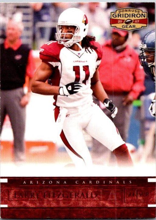 Larry Fitzgerald #40 2007 Panini Donruss Gridiron Gear Football
