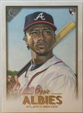 Ozzie Albies #67 Baseball Cards 2018 Topps Gallery