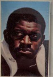 Gene Upshaw Football Cards 1969 Glendale Stamps