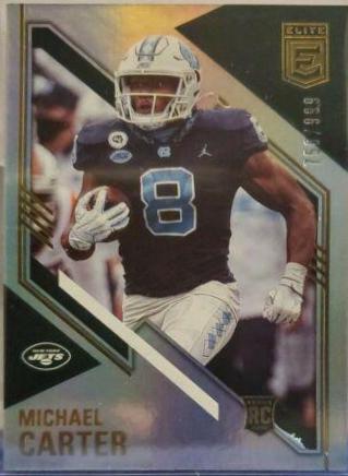 Michael Carter #193 2021 Panini Donruss Elite Football