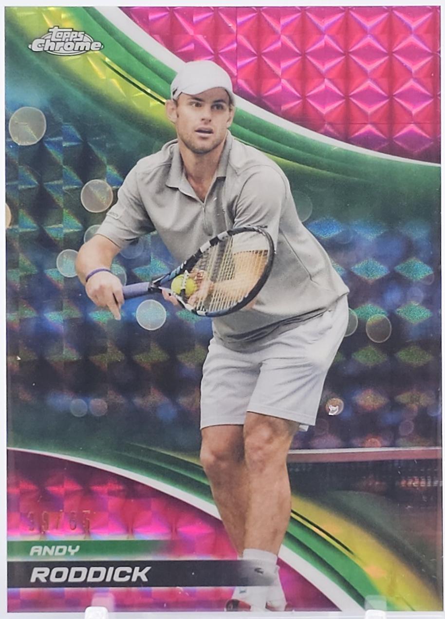 Andy Roddick [Pink Geometric Refractor] #219