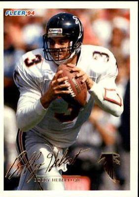 Bobby Hebert #23 Football Cards 1994 Fleer