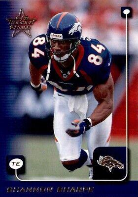 Shannon Sharpe #59 1999 Leaf Rookies & Stars Football