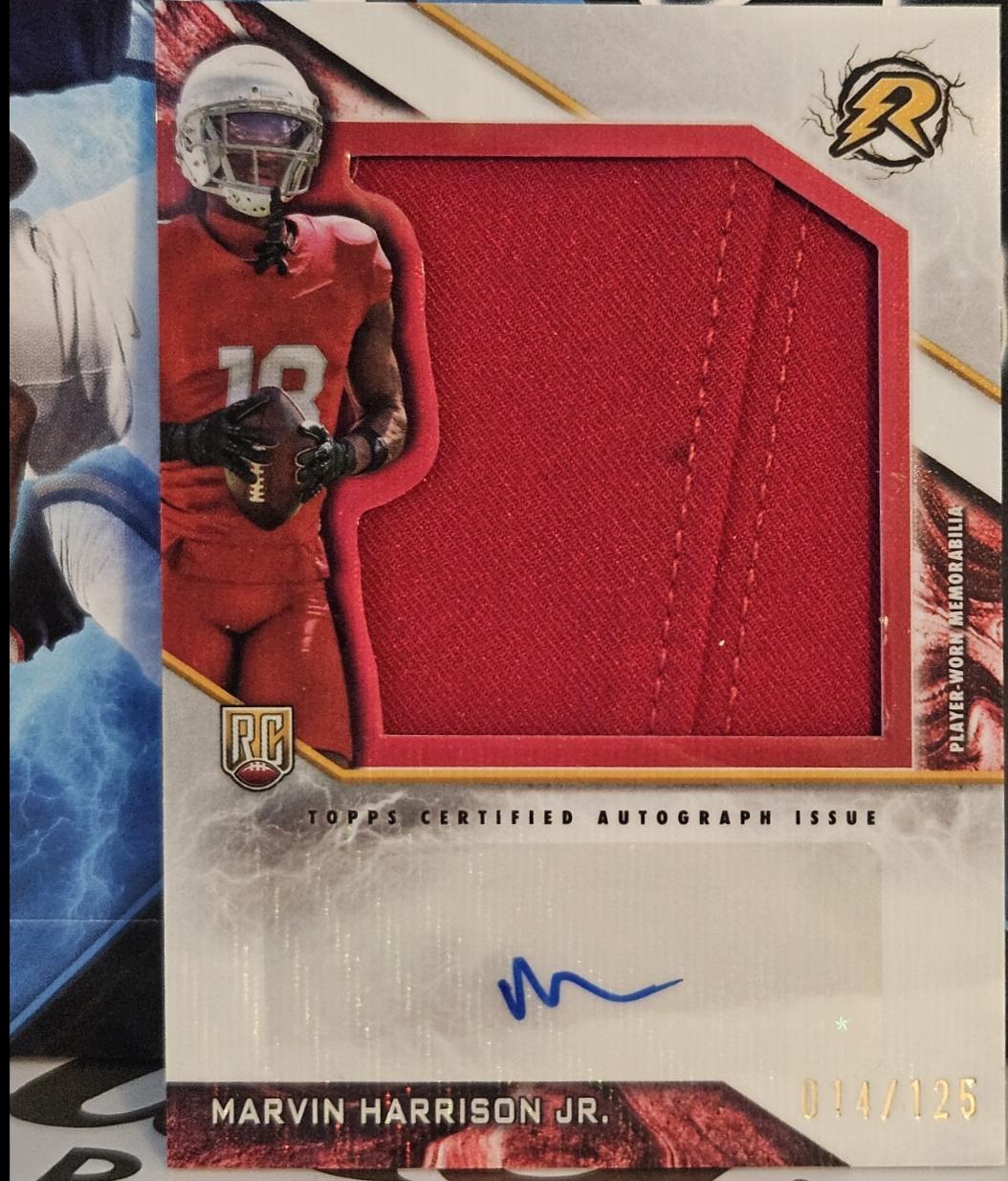 Marvin Harrison Jr. [White Surge] #RPA-MH