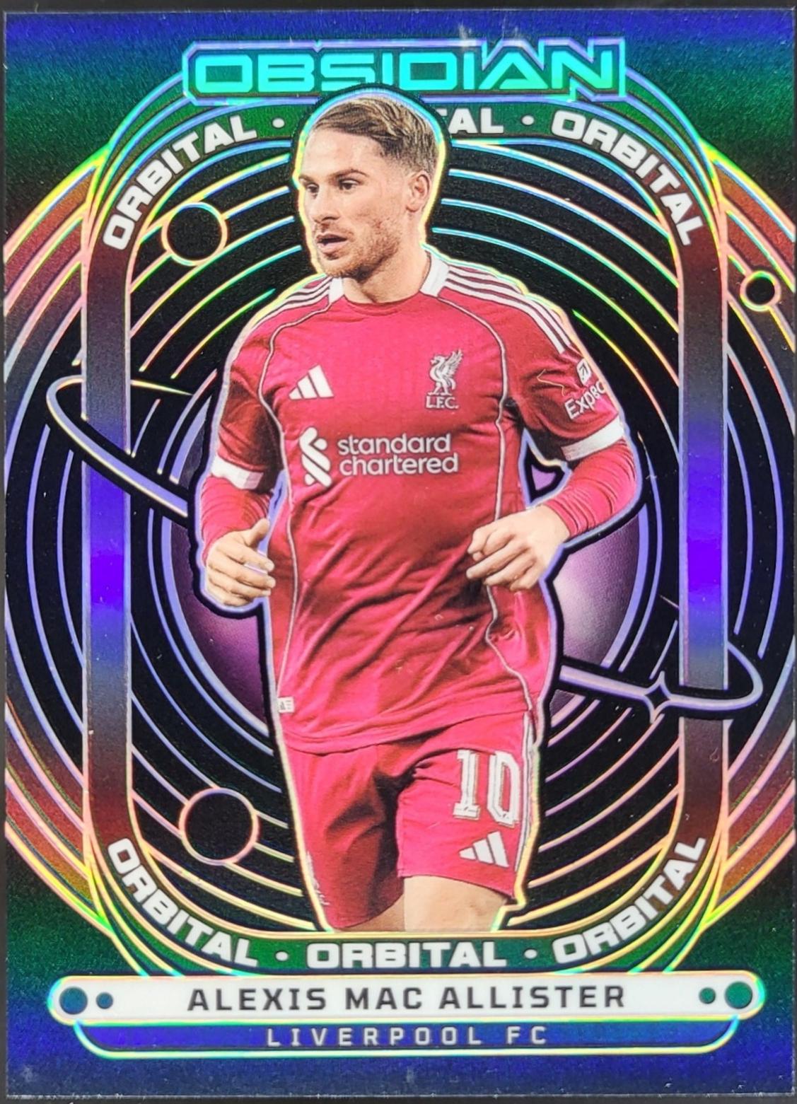 Alexis Mac Allister #24 2025 Panini Obsidian Orbital Soccer