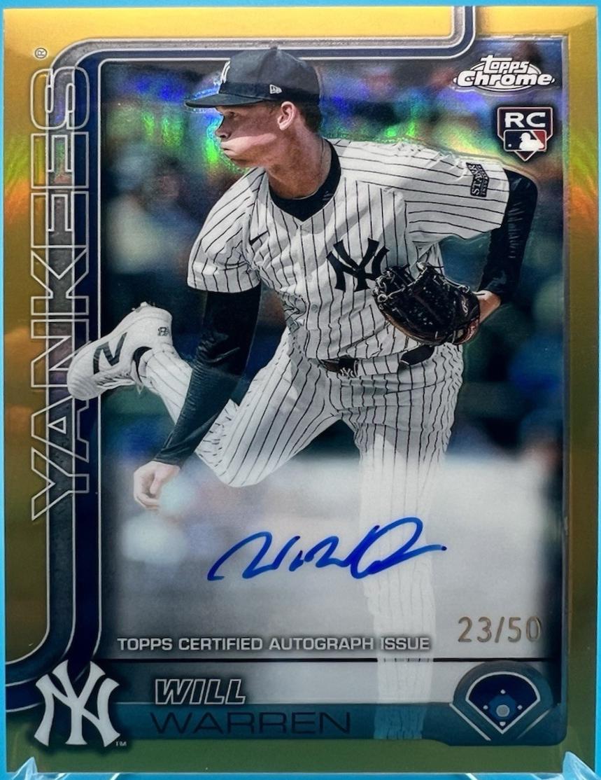Will Warren [Gold Refractor] #RA-WWA