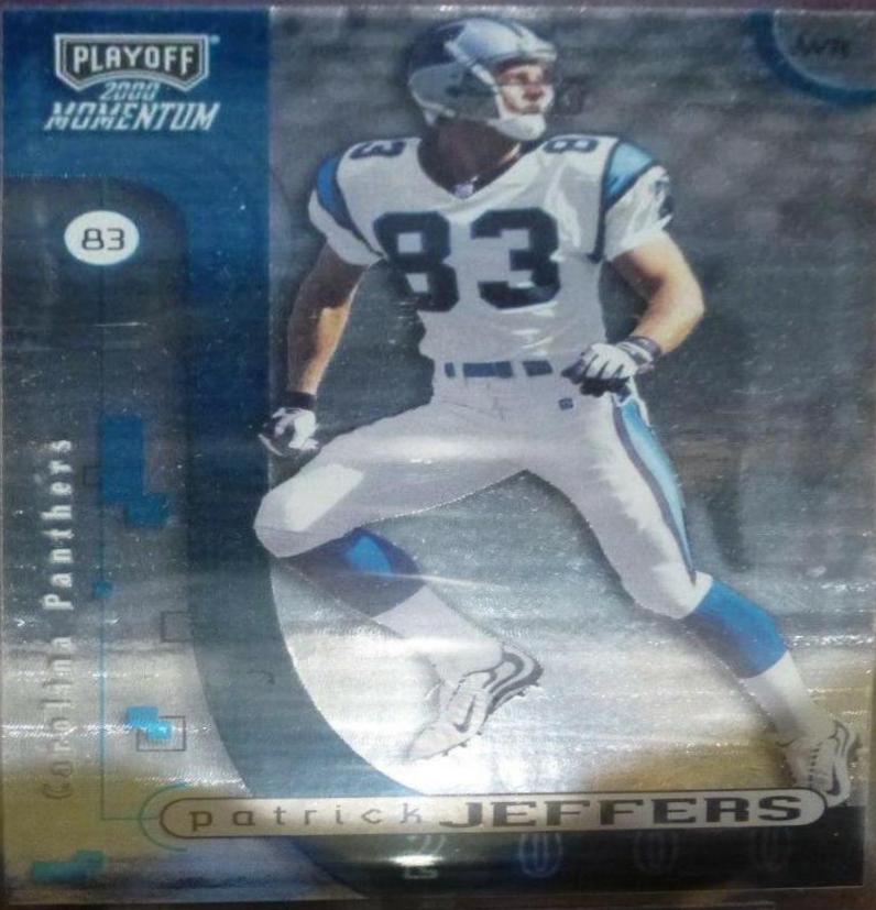 Patrick Jeffers #14 Football Cards 2000 Playoff Momentum