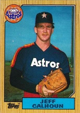 Jeff Calhoun (1987 Topps)