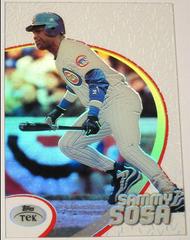 Sammy Sosa [Pattern 63] #28 Baseball Cards 1998 Topps Tek Prices