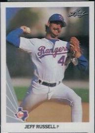 Jeff Russell #152 Baseball Cards 1990 Leaf