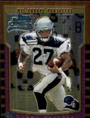 Aaron Stecker #155 Football Cards 2000 Bowman Chrome
