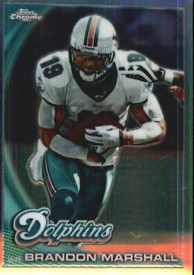Brandon Marshall #C5 2010 Topps Chrome Football