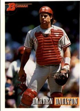 Darren Daulton #160 Baseball Cards 1993 Bowman