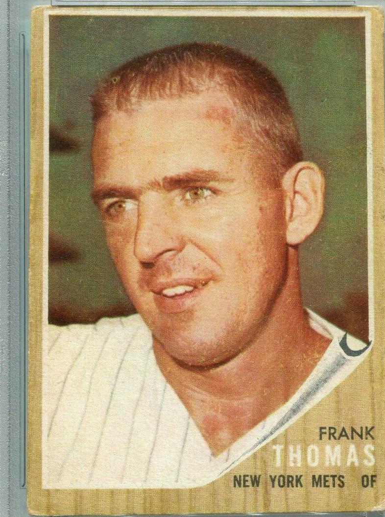 Frank Thomas #7 Baseball Cards 1962 Venezuela Topps