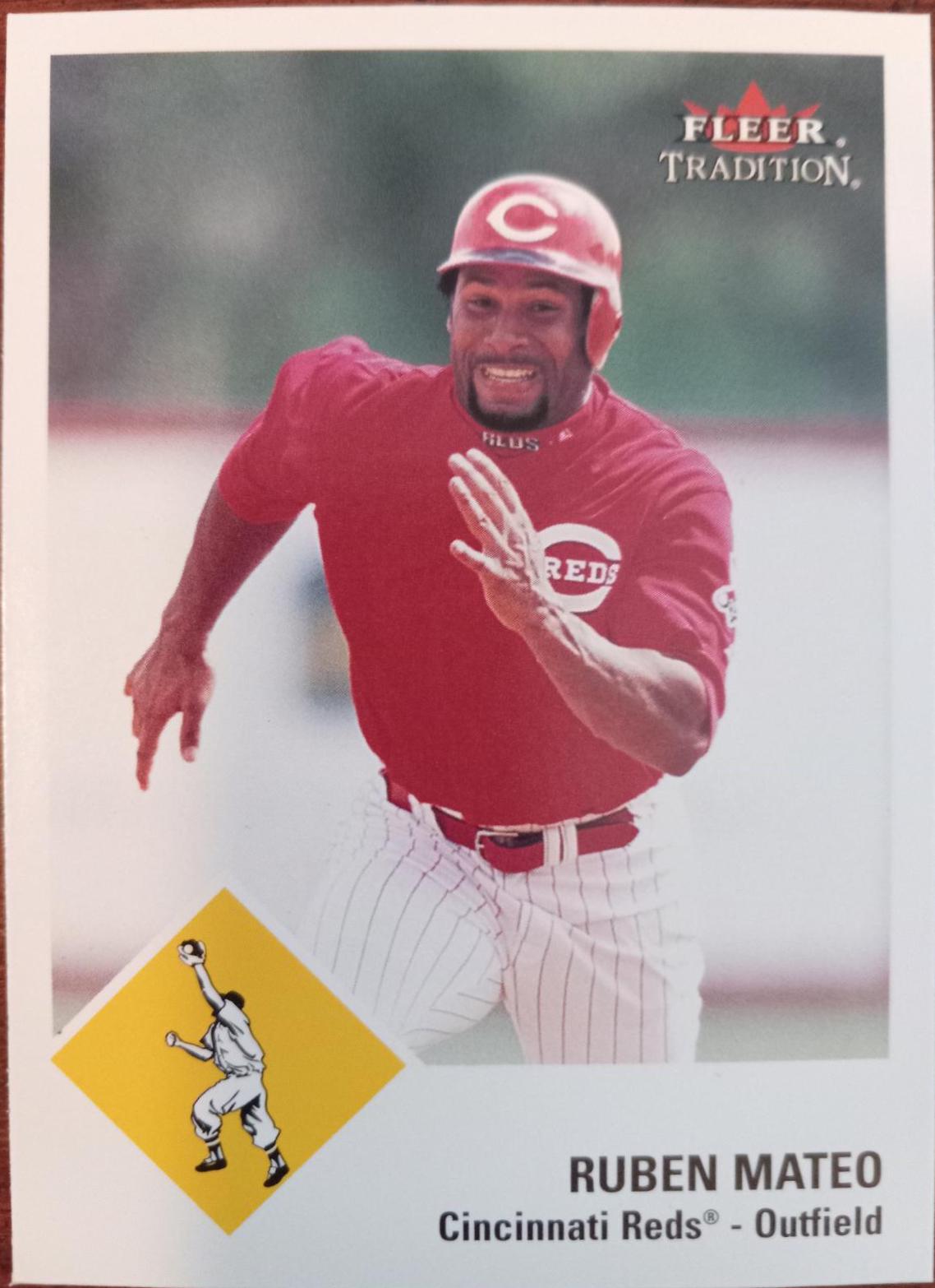 Ruben Mateo #163 Baseball Cards 2003 Fleer Tradition