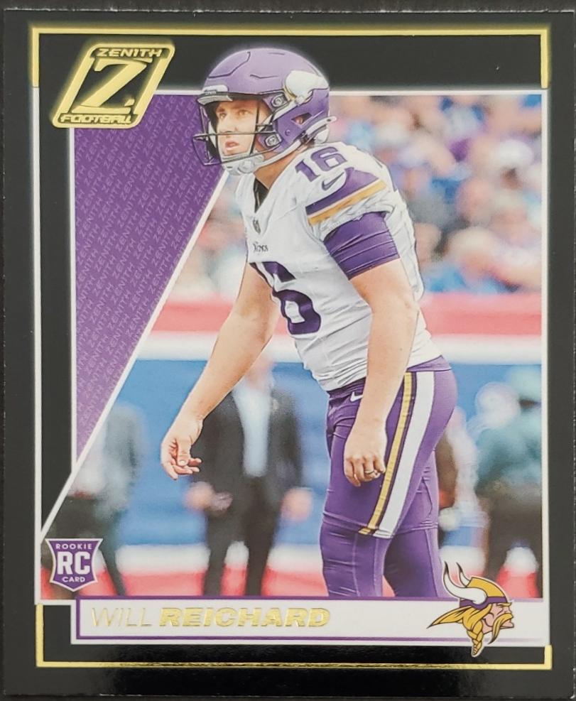 Will Reichard #197 Football Cards 2024 Panini Zenith