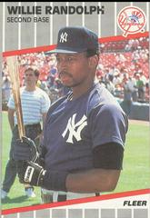 Willie Randolph #265 Baseball Cards 1989 Fleer Prices