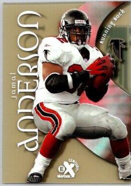 Jamal Anderson #14 Football Cards 1999 Skybox E X Century