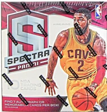 Hobby Box Basketball Cards 2015 Panini Spectra