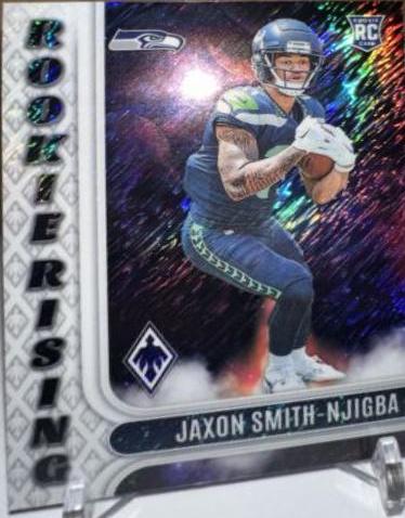 Jaxon Smith Njigba [White Shimmer] #RIS-9