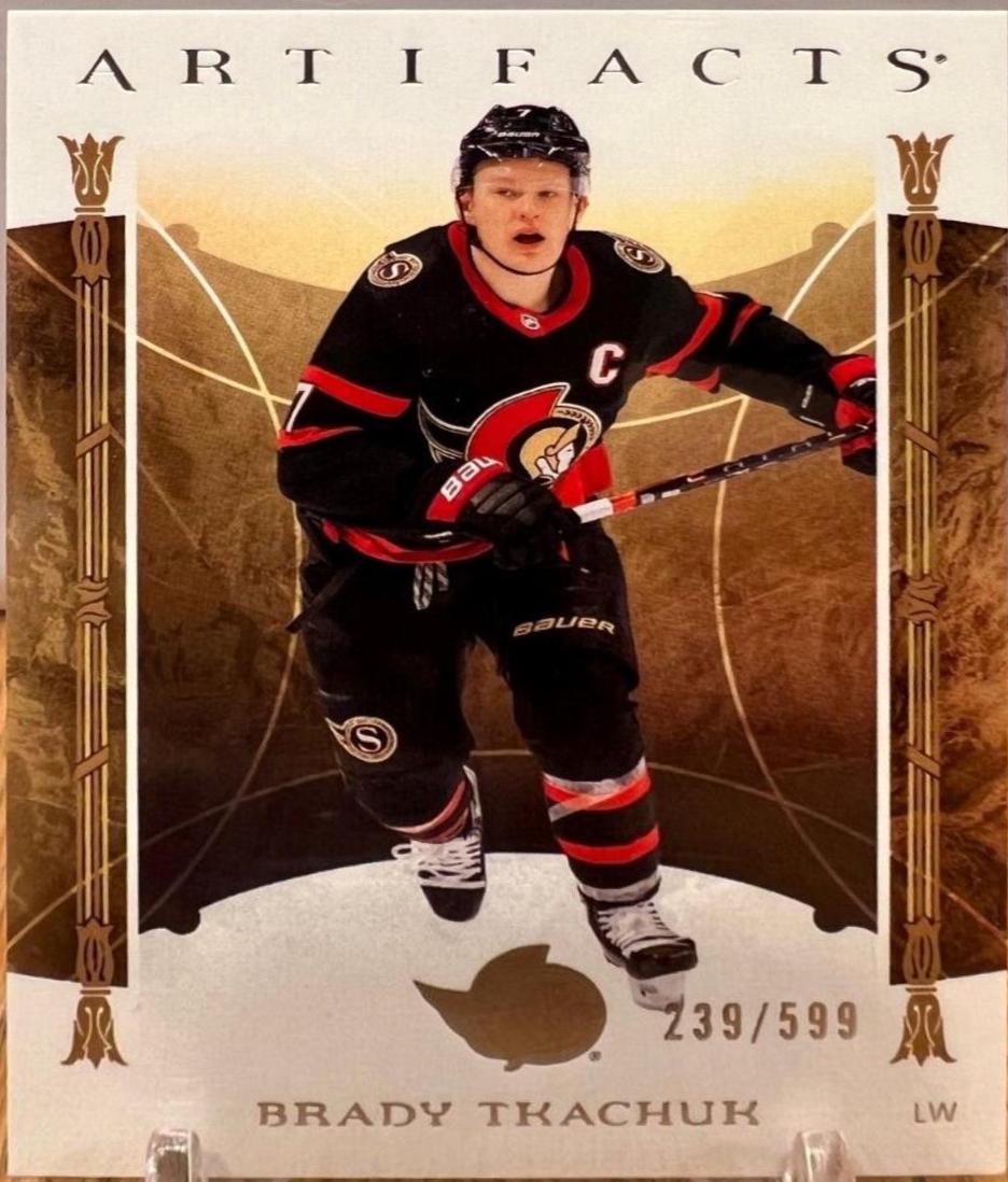 Brady Tkachuk #112 2022-23 Upper Deck Artifacts Hockey