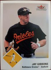 Jay Gibbons #252 Baseball Cards 2003 Fleer Tradition Prices