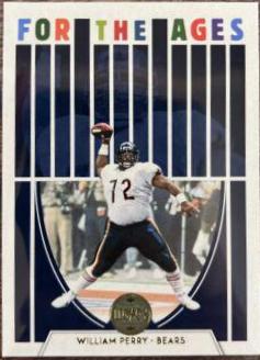 William Perry #FA-16 Football Cards 2022 Panini Legacy For the Ages