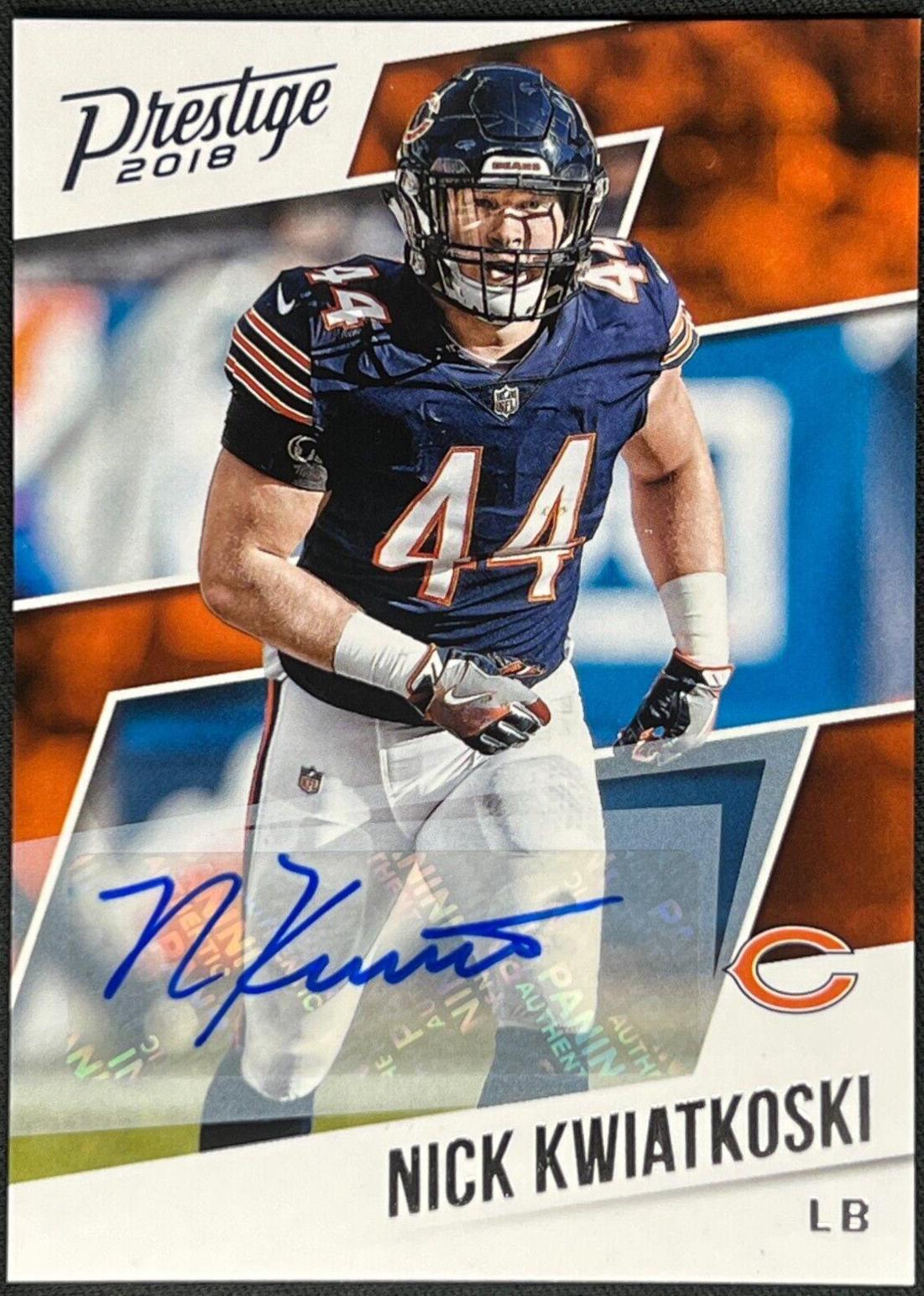 Nick Kwiatkoski [Signature] #133