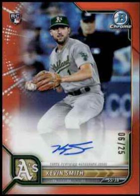 Kevin Smith [Orange Refractor] #CRA-KS