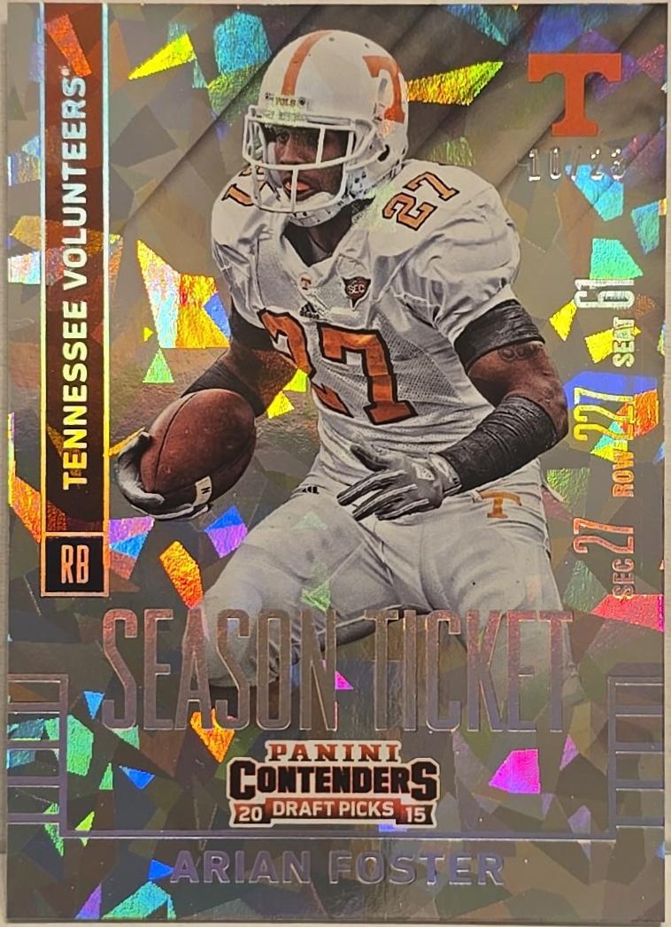 Arian Foster [Cracked Ice Ticket] #15