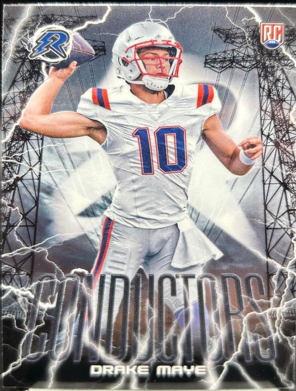 Drake Maye #C-7 Football Cards 2024 Topps Resurgence Conductors