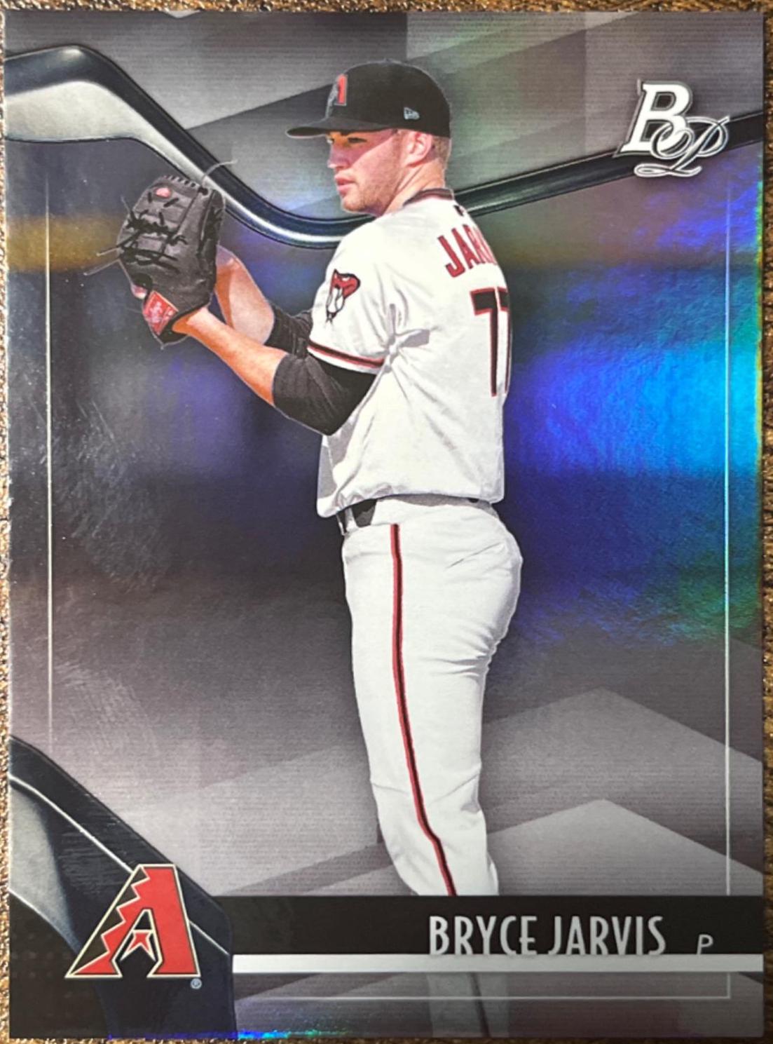 Bryce Jarvis #TOP-100 Baseball Cards 2021 Bowman Platinum Top Prospects