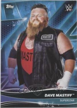 Dave Mastiff #28 Wrestling Cards 2021 Topps WWE Superstars